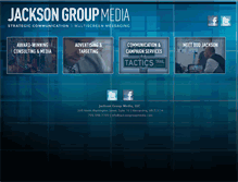 Tablet Screenshot of jacksongroupmedia.com